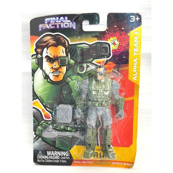 Final Faction Alpha Team 1 Sergeant Ruck Action Figure - Picture 1 of 5